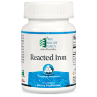 Ortho Molecular Reacted Iron - 60 Capsules
